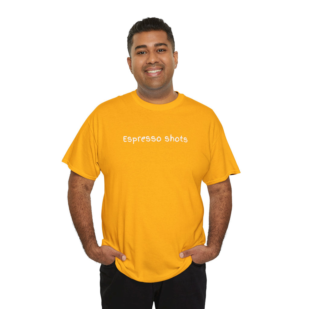 Espresso Shots T‑Shirt — Minimal Coffee Lover Tee