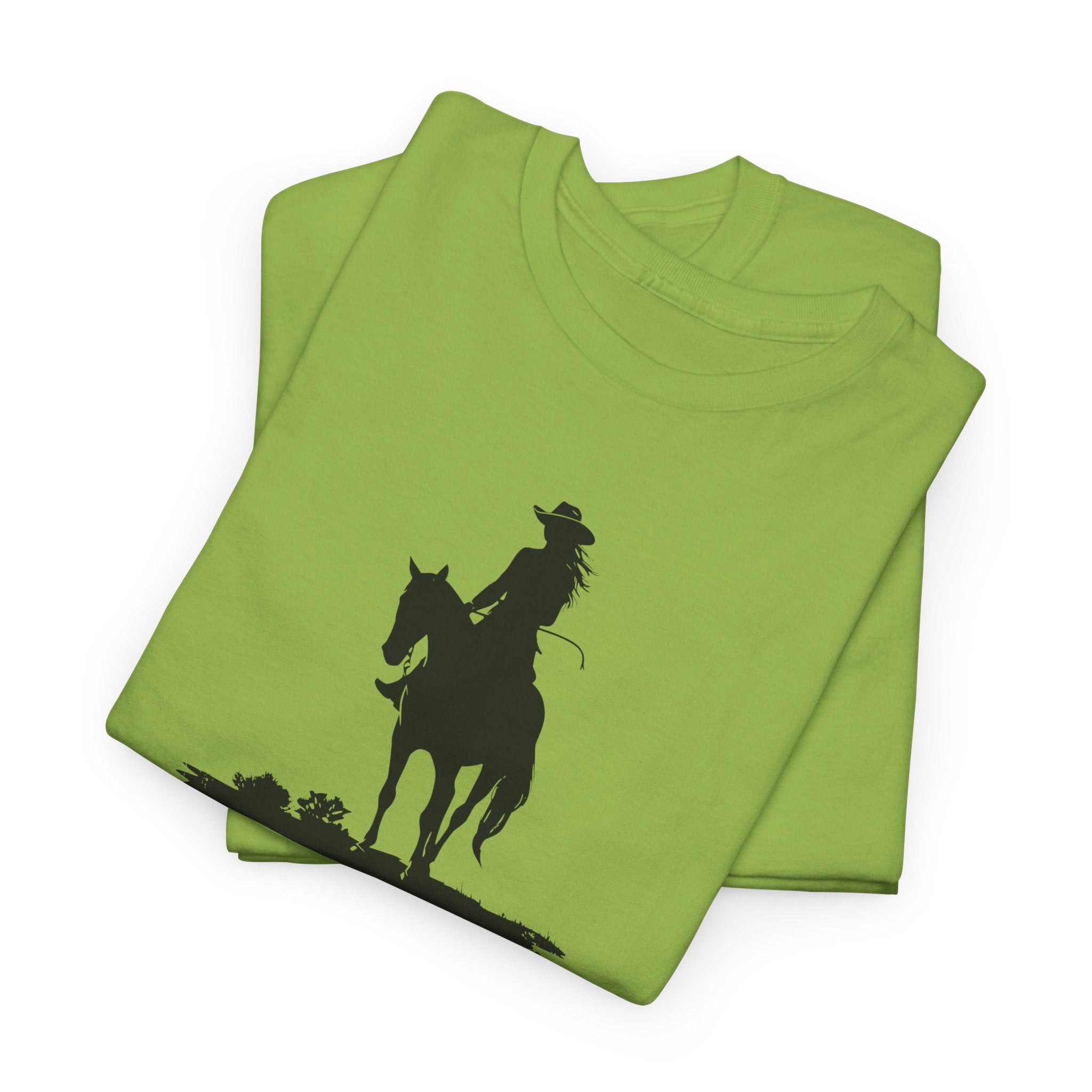 Cowboy Silhouette T‑Shirt — Lone Rider Graphic Tee