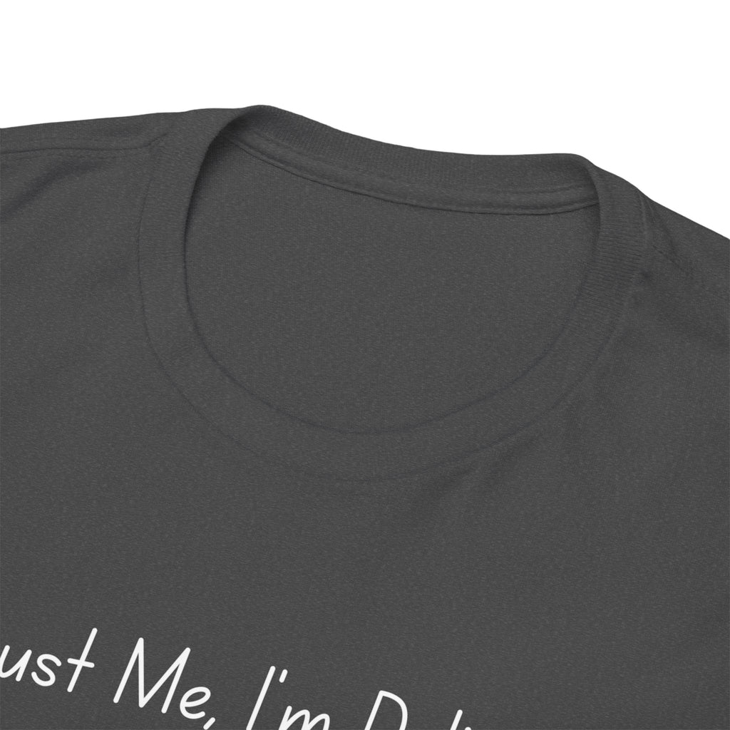 Pizza Slice Tee — "Crust Me, I'm Delicious" Funny Pizza Graphic Shirt