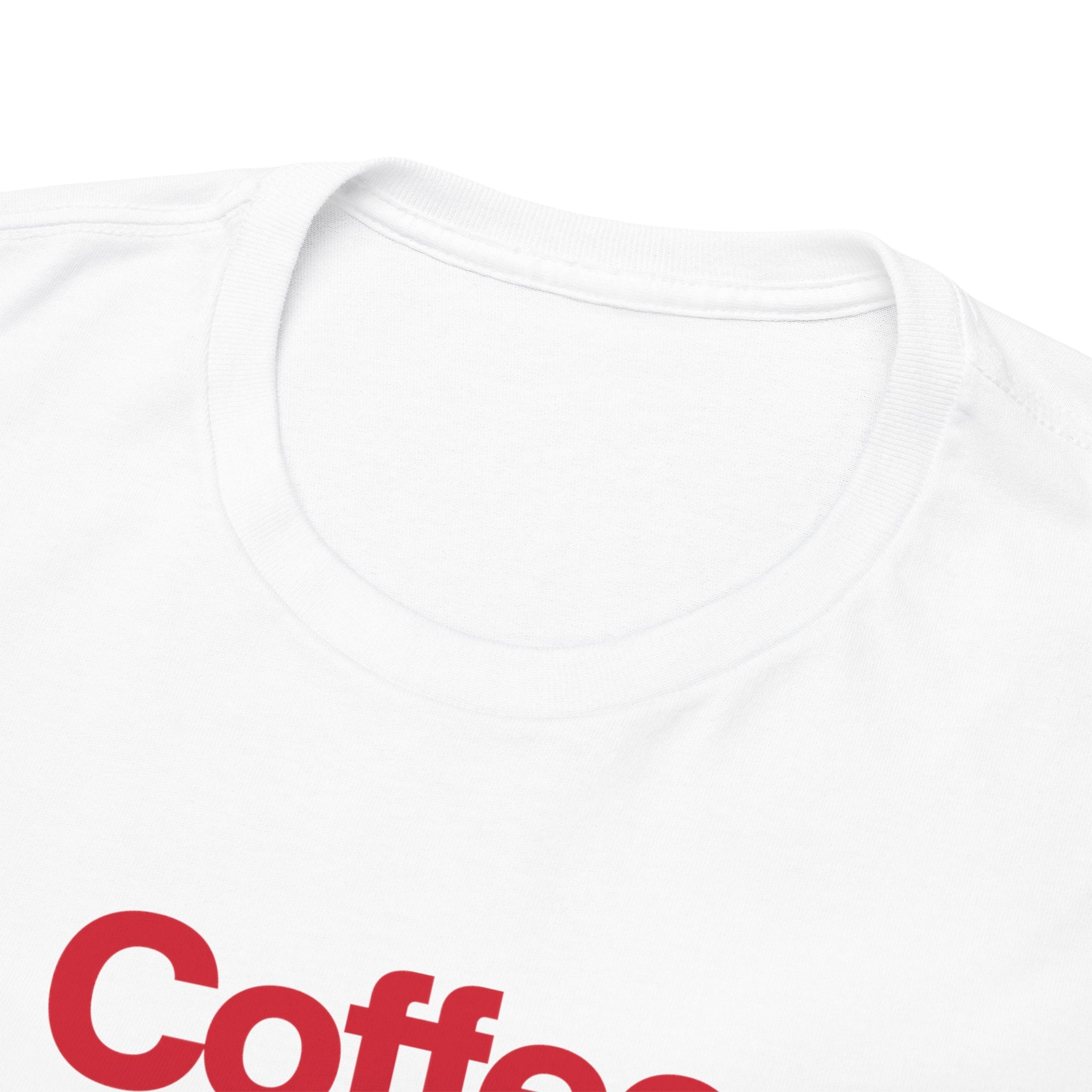 Coffee Lovers T-Shirt — Cute Red Coffee Cup Graphic Tee