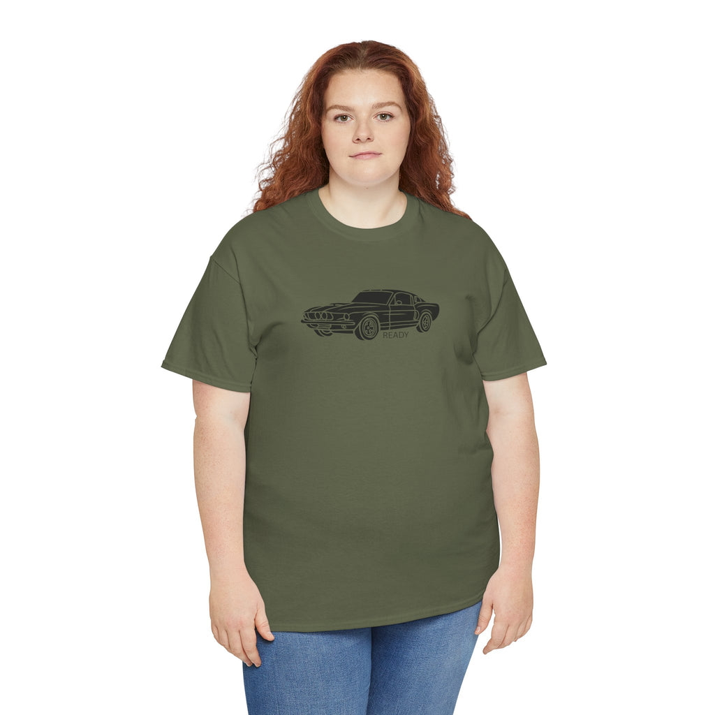 Classic Muscle Car Tee — Vintage Mustang Graphic Shirt