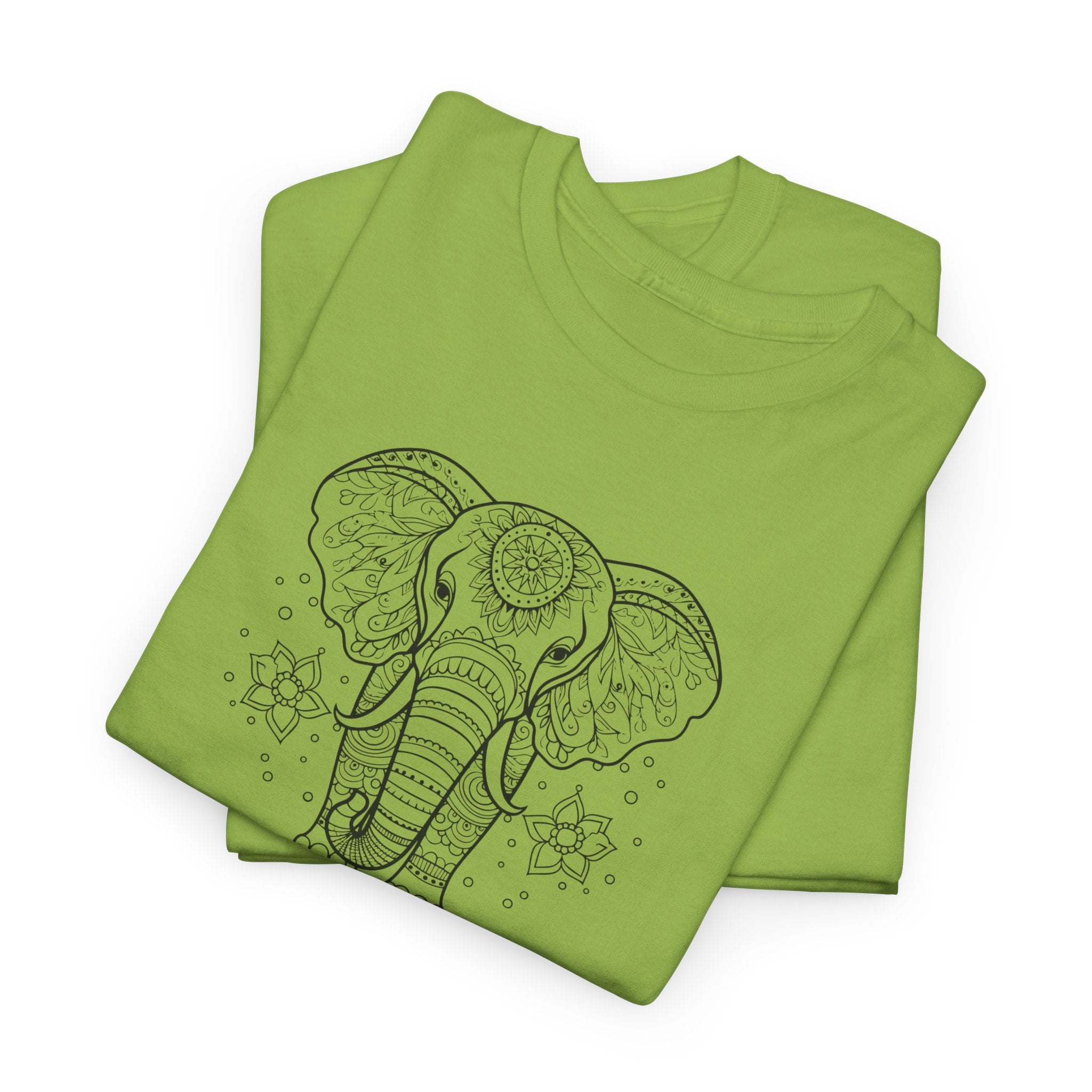 Elephant Head Tee — "Big Style. Bigger Presence" Graphic T-Shirt