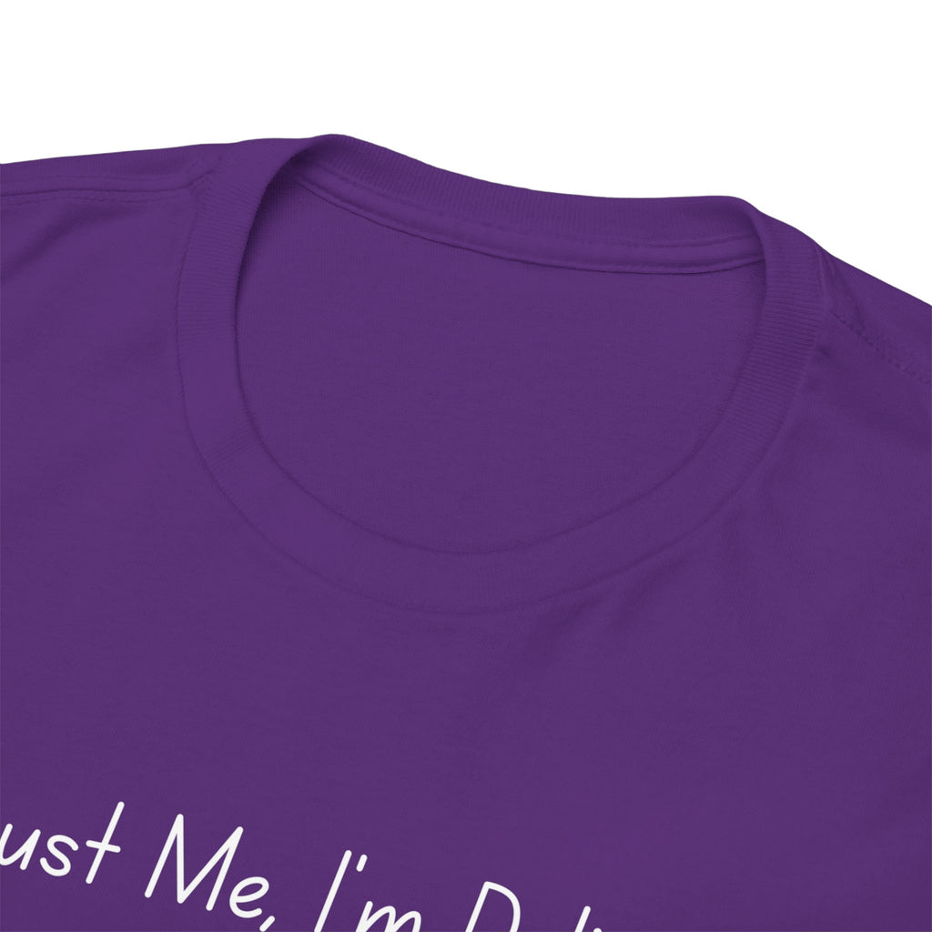 Pizza Slice Tee — "Crust Me, I'm Delicious" Funny Pizza Graphic Shirt