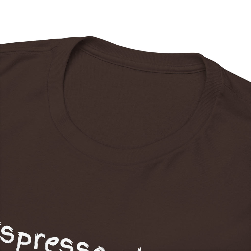 Espresso Shots T‑Shirt — Minimal Coffee Lover Tee
