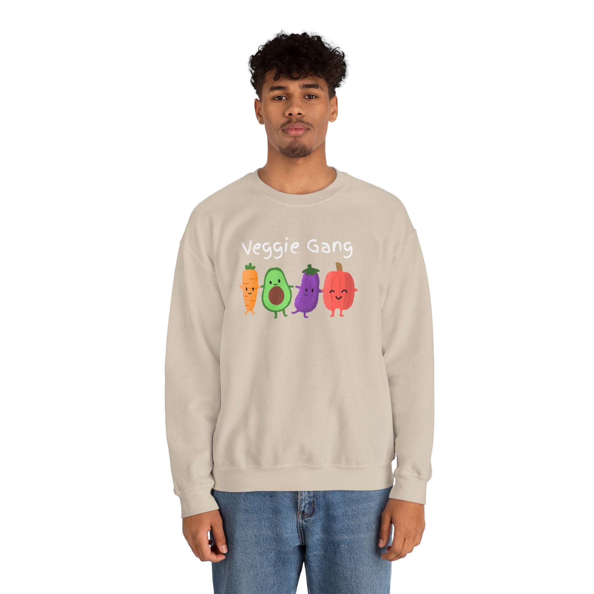 Anxiety Crewneck Sweatshirt — "Different Day Same Anxiety" Cute Cartoon Comfort Pullover