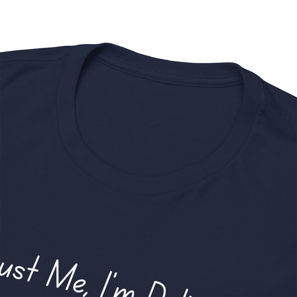 Pizza Slice Tee — "Crust Me, I'm Delicious" Funny Pizza Graphic Shirt
