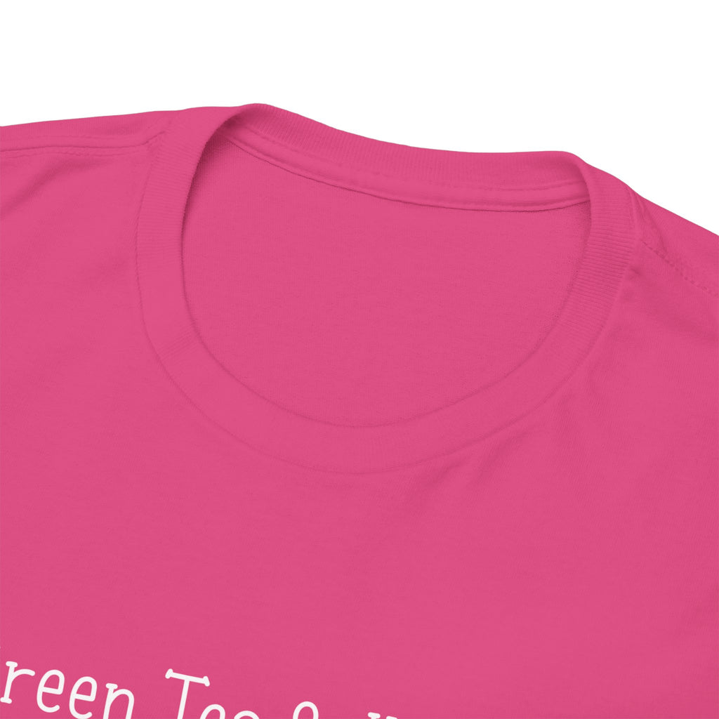Green Tea & Honey Tee — Minimalist Tea Lover T-Shirt