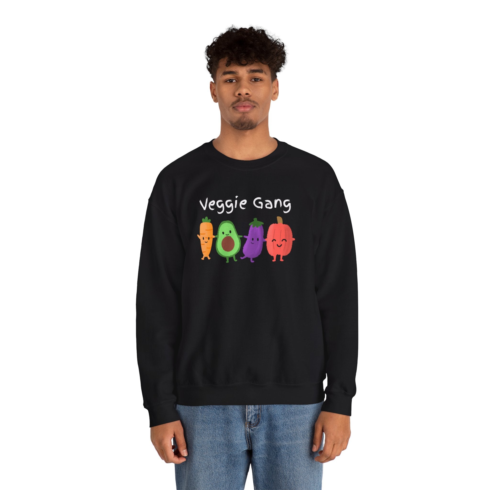Anxiety Crewneck Sweatshirt — "Different Day Same Anxiety" Cute Cartoon Comfort Pullover
