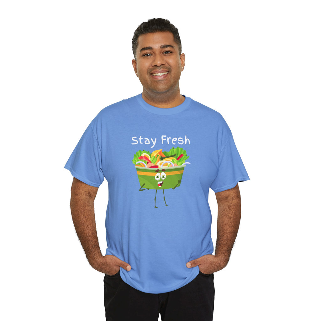 Stay Fresh Salad Tee – Cute Veggie Graphic T-Shirt