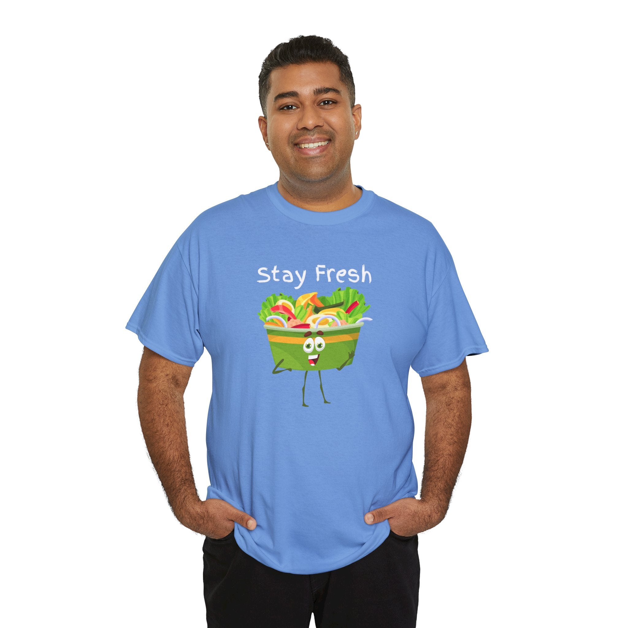 Stay Fresh Salad Tee – Cute Veggie Graphic T-Shirt