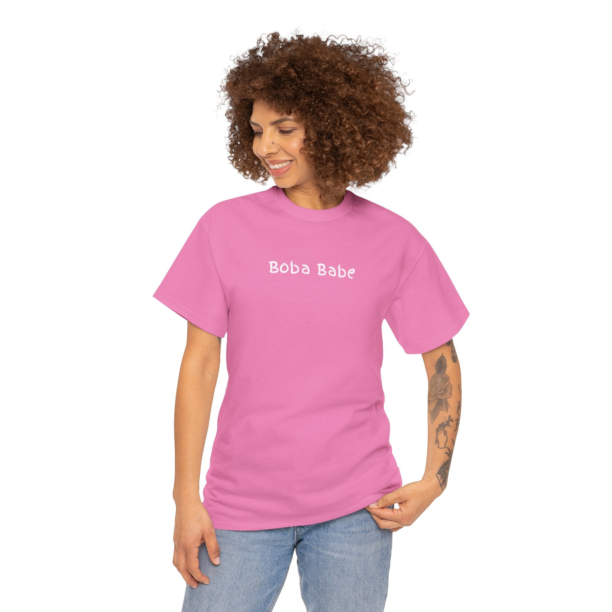 Boba Babe T-Shirt — Cute Bubble Tea Graphic Tee for Boba Lovers