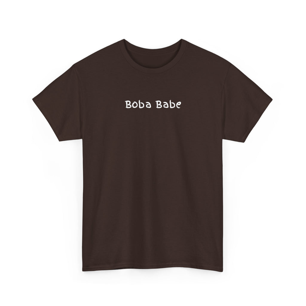 Boba Babe T-Shirt — Cute Bubble Tea Graphic Tee for Boba Lovers