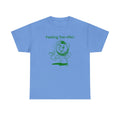 Golf Tee T-Shirt — "Feeling Tee-rific!" Vintage Golf Character Shirt