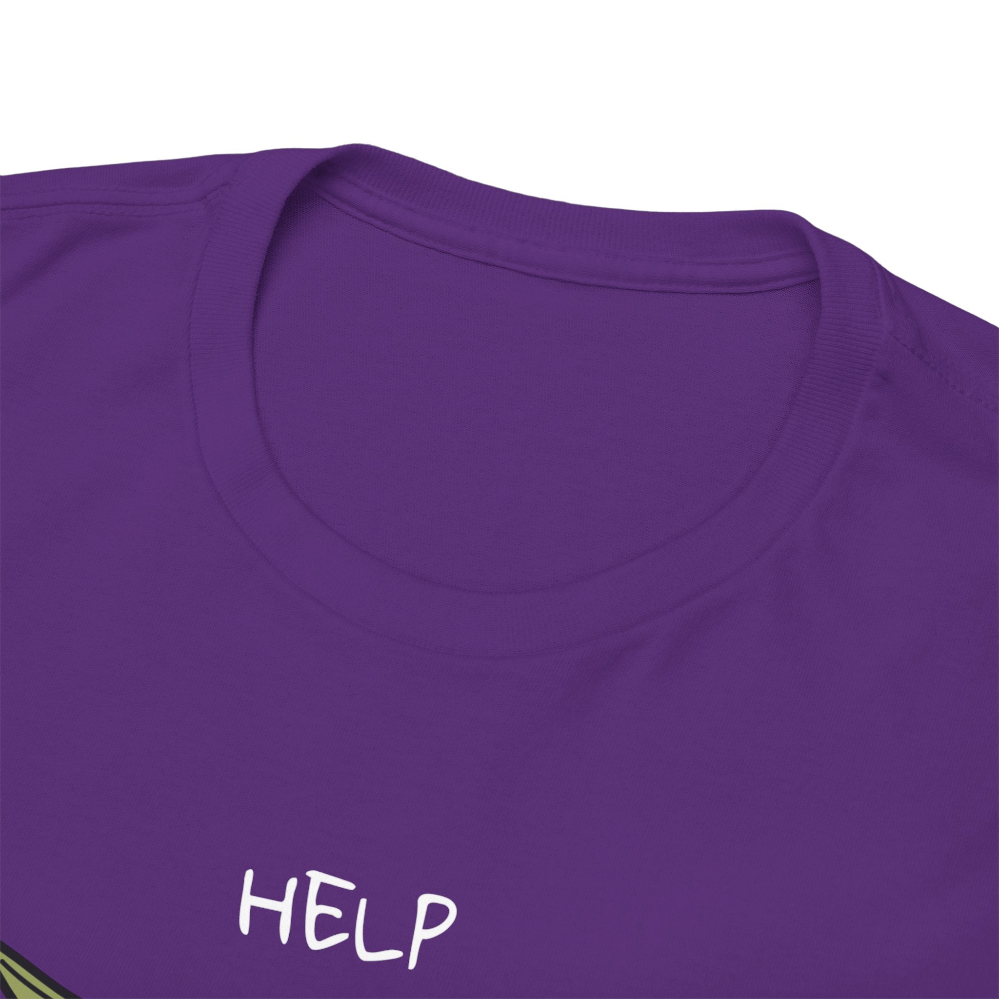 Help Fish Graphic Tee — “Everything was fine... until it wasn't” Funny Dark Humor Shirt