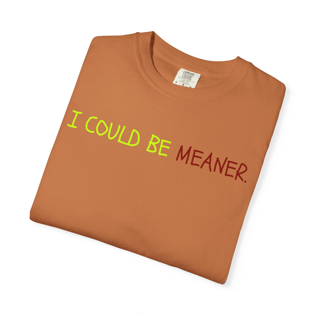 Comfort colors 1717 Template 1768370712592-I-COULD-BE-MEANER