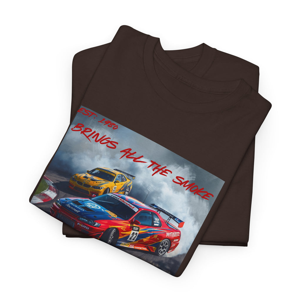 Race Car Drift Tee — 'Chasing All The Glory' Graphic Racing T‑Shirt