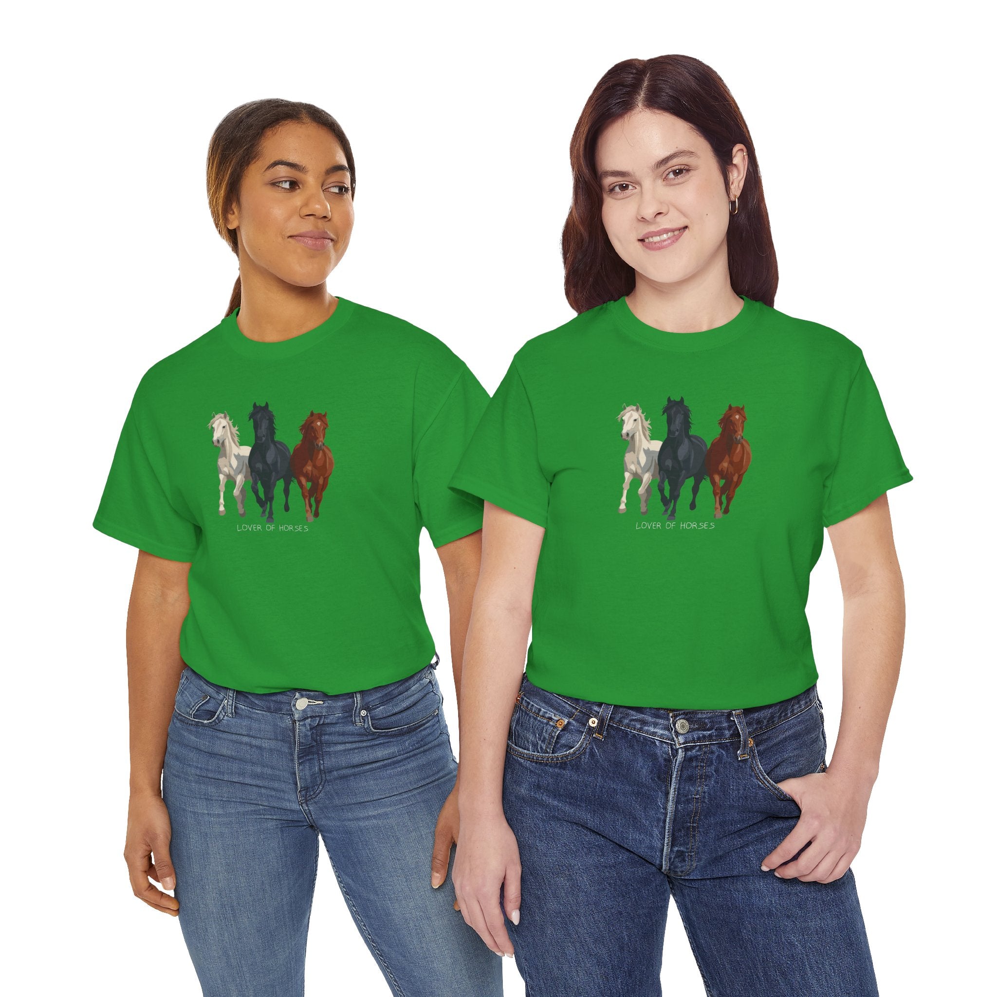 T-Shirt — Three Horses 'Love is Love' Pride Graphic Tee
