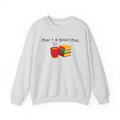 Cozy Reading Sweatshirt — "Chai + a Good Read" Crewneck