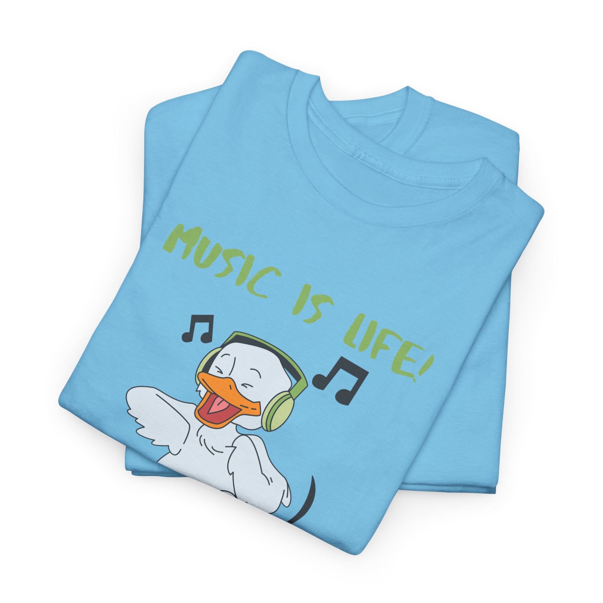 Music Is Life Duck T‑Shirt