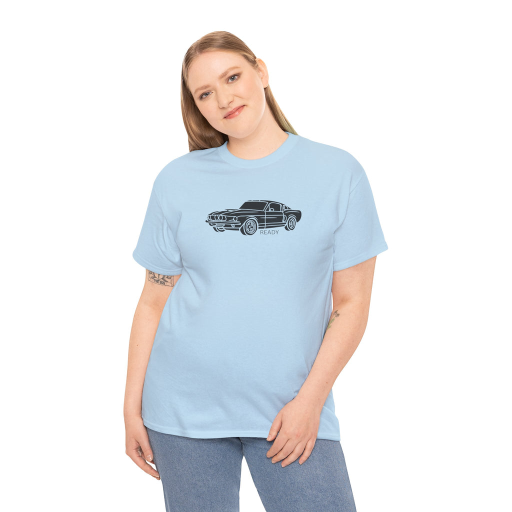 Classic Muscle Car Tee — Vintage Mustang Graphic Shirt