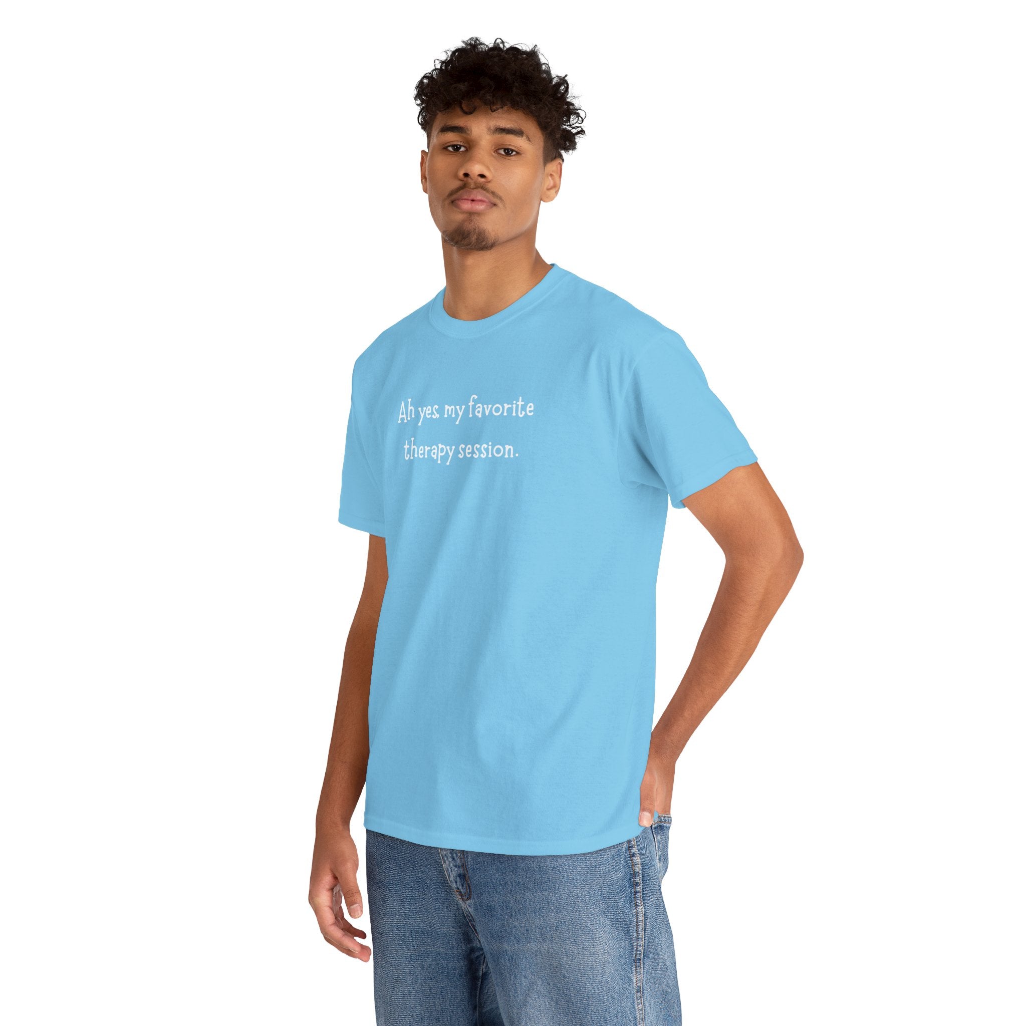 Therapy Session T-Shirt — Funny Mental Health Self-Care Tee