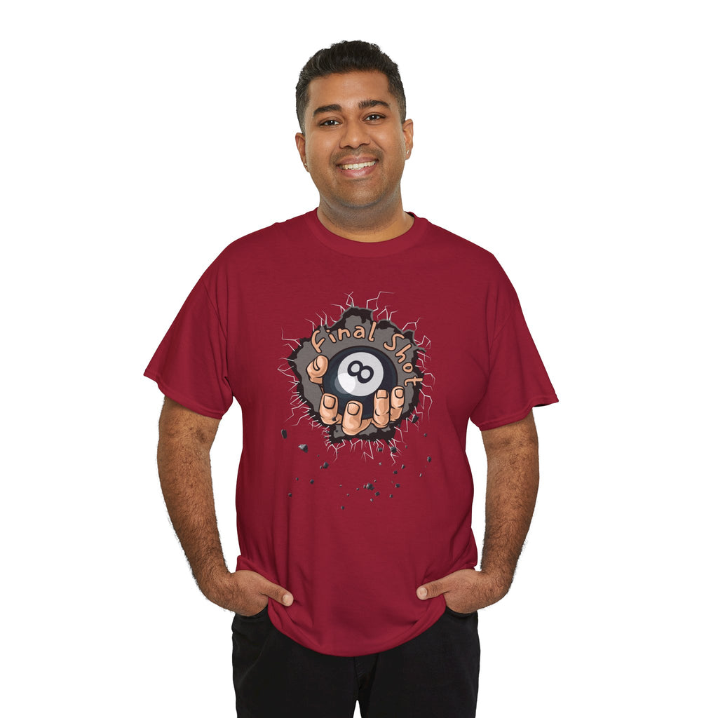 Eight Ball Pocket Tee — "Final Say" Billiards Graphic Shirt