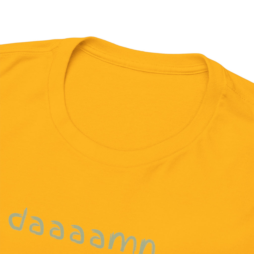 Frog "daaaamn..." T-Shirt — Funny Relaxed Frog Graphic Tee