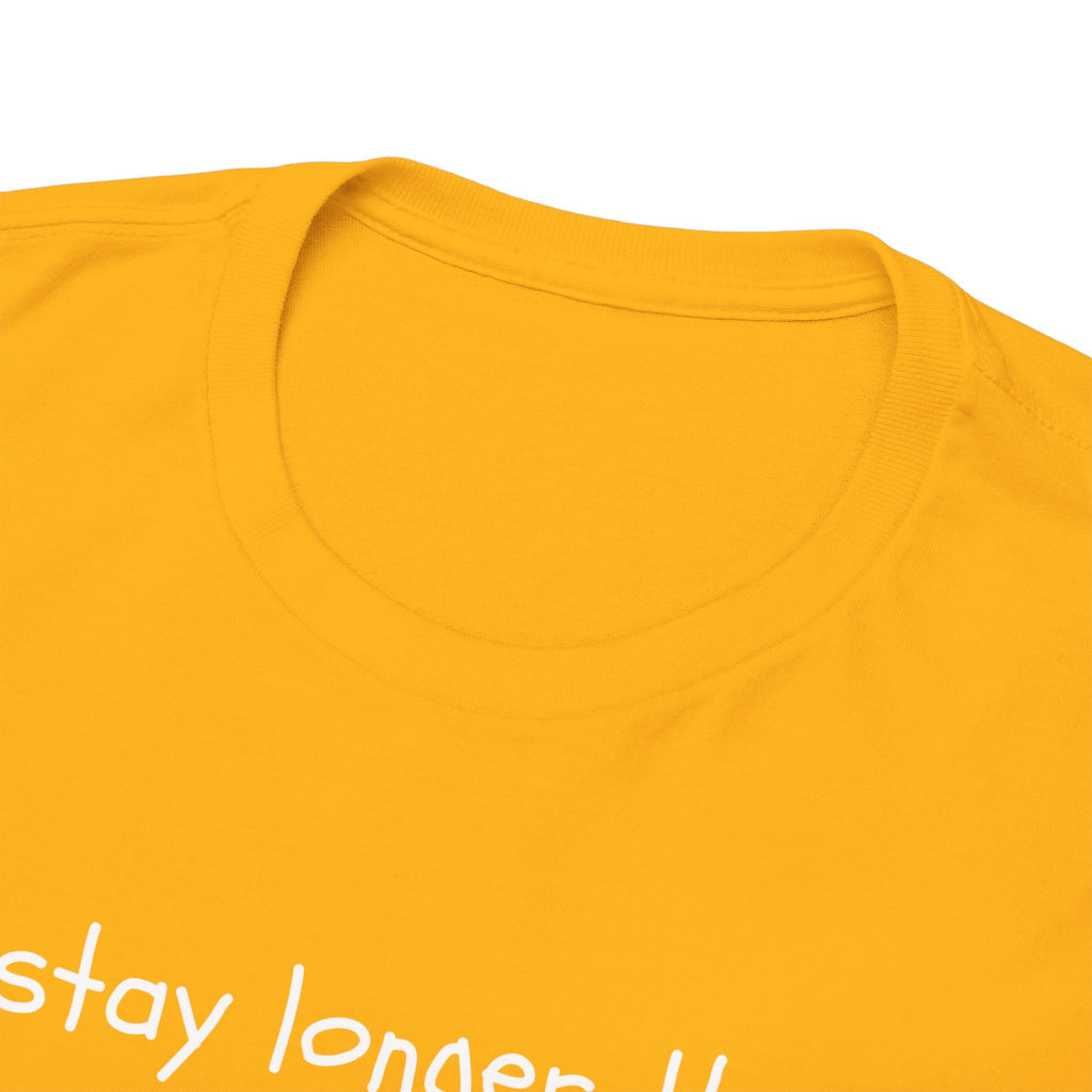 If I Stay Longer Than 15 Minutes It's a Vibe Tee — Funny Casual Graphic T-Shirt