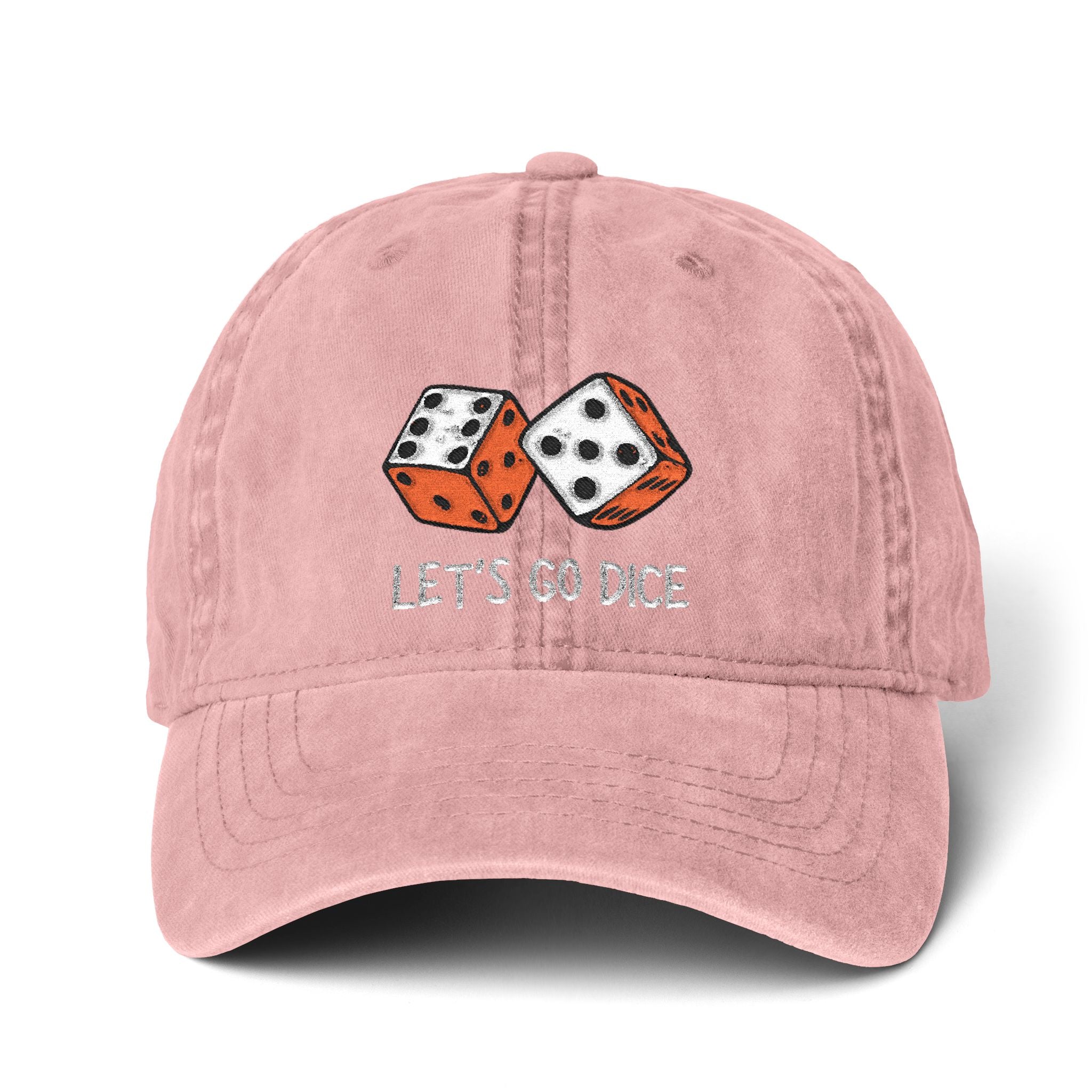 Women's Pigment-Dyed Cap with Fashion Undervisor (Embroidery)