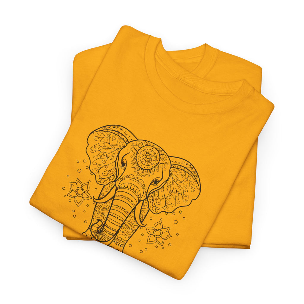 Elephant Head Tee — "Big Style. Bigger Presence" Graphic T-Shirt