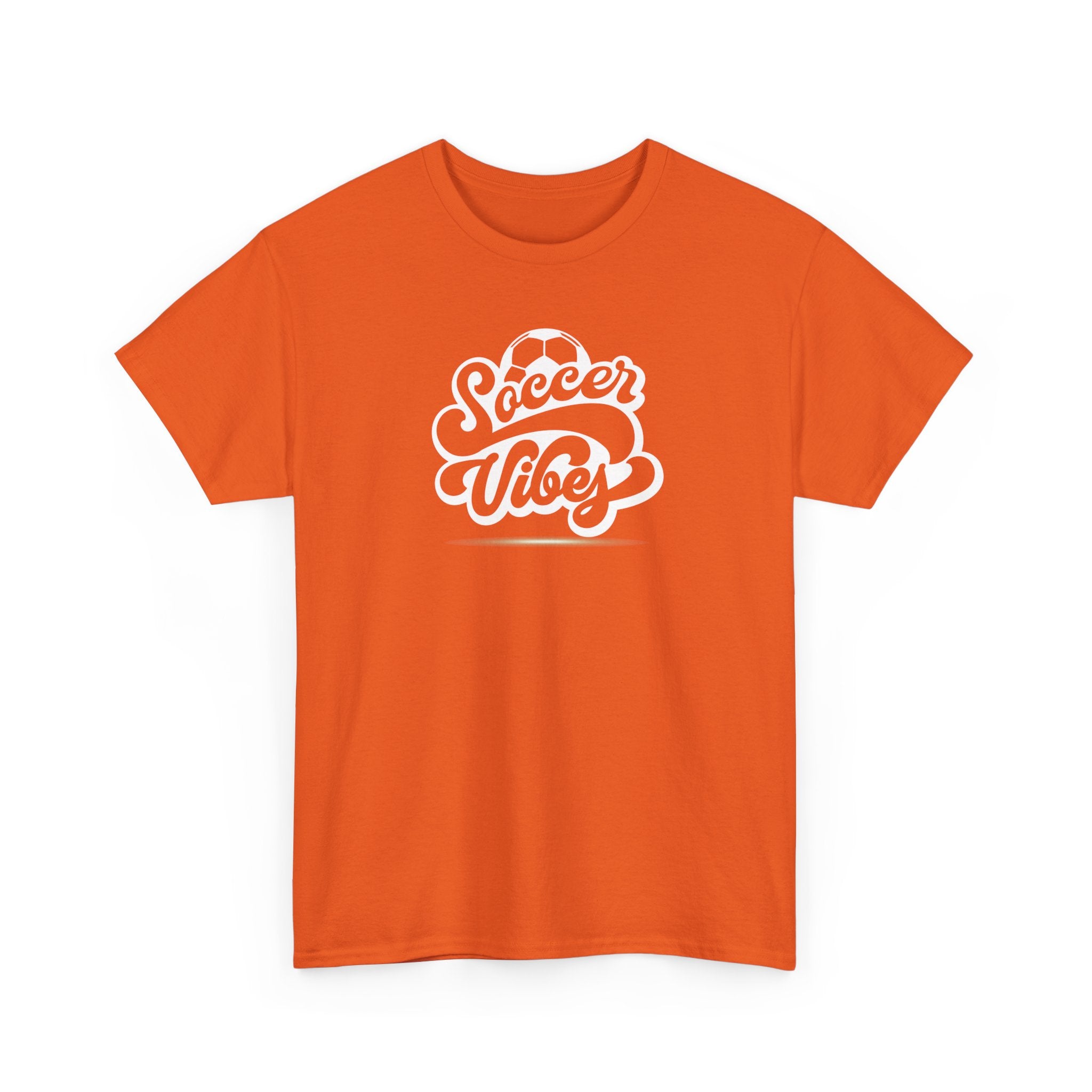 Soccer Vibes T-Shirt — Retro Script Soccer Tee