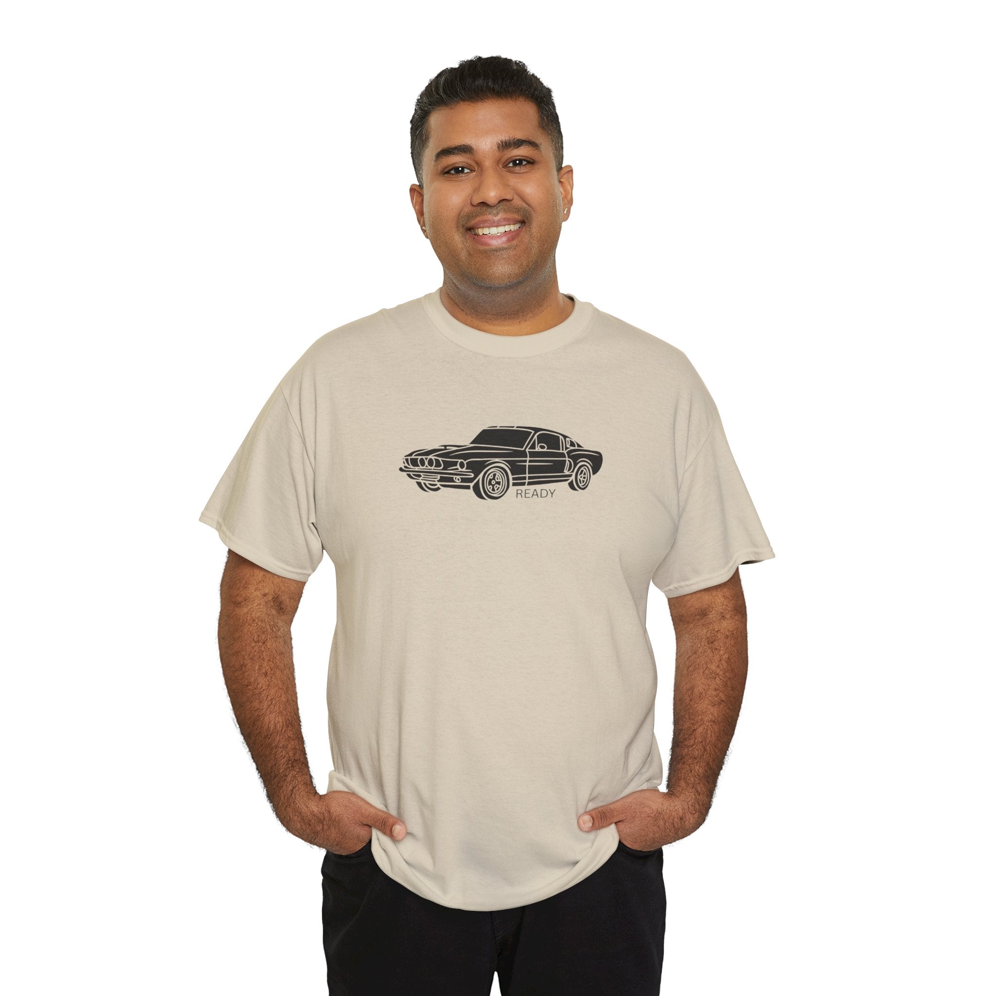 Classic Muscle Car Tee — Vintage Mustang Graphic Shirt