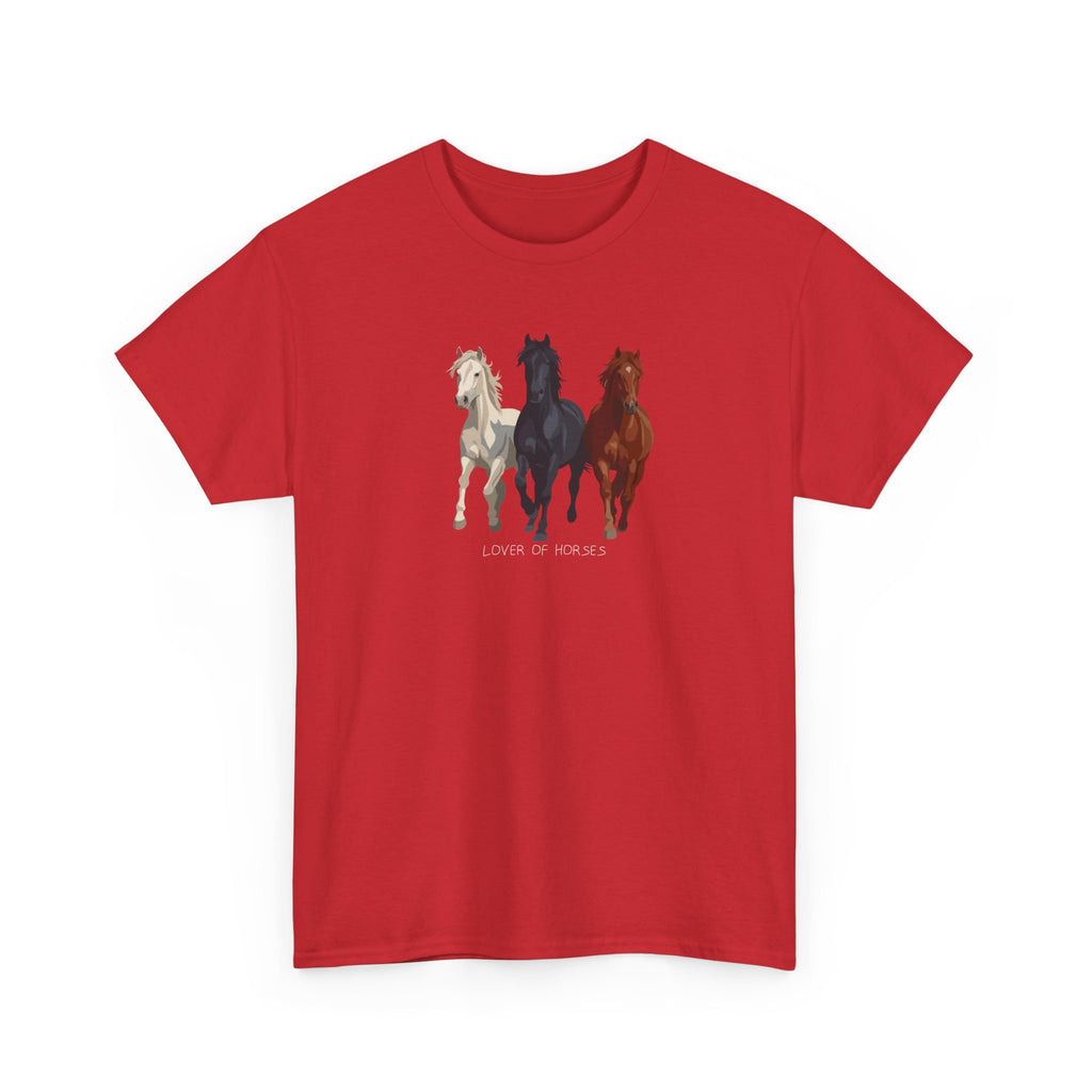 T-Shirt — Three Horses 'Love is Love' Pride Graphic Tee