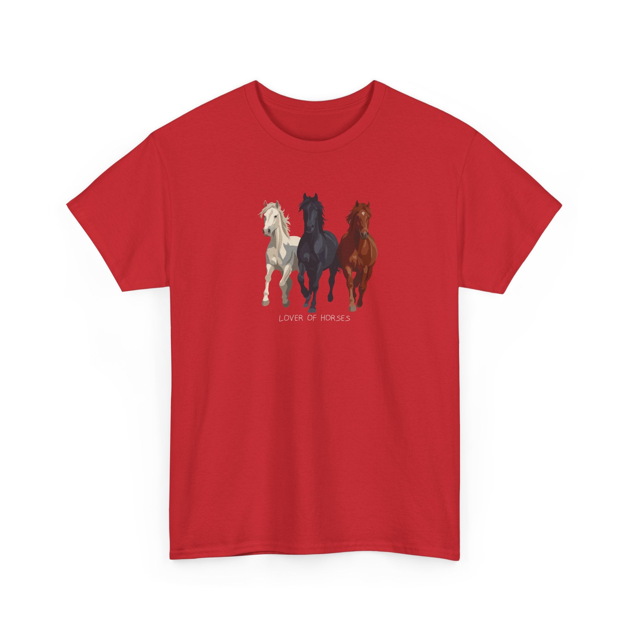 T-Shirt — Three Horses 'Love is Love' Pride Graphic Tee
