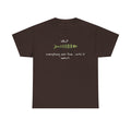 Help Fish Graphic Tee — “Everything was fine... until it wasn't” Funny Dark Humor Shirt