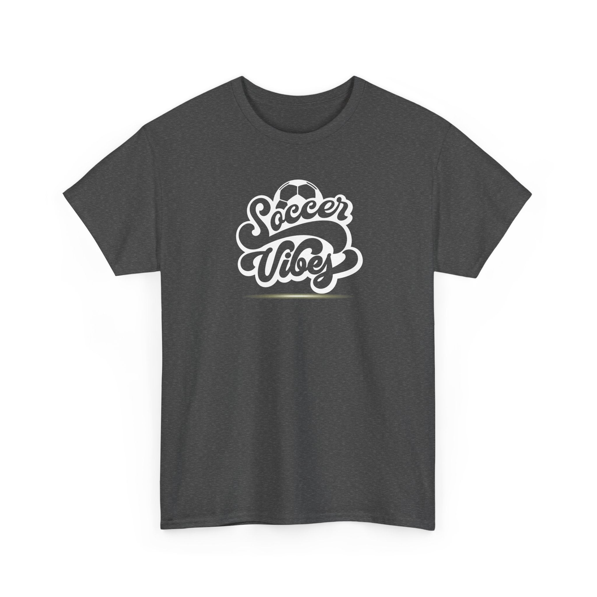 Soccer Vibes T-Shirt — Retro Script Soccer Tee