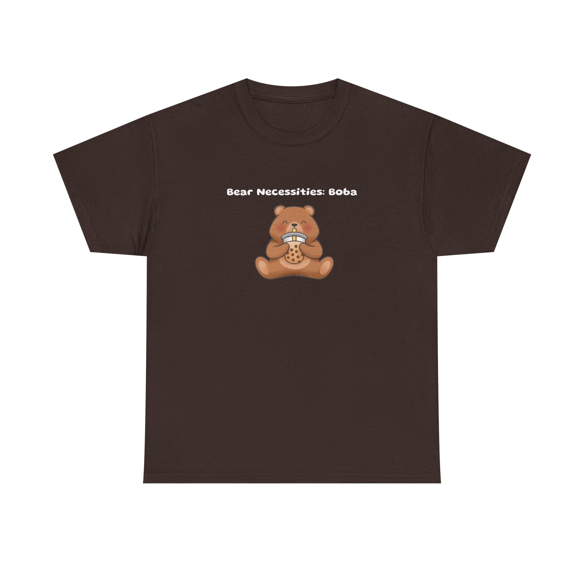 Bear Necessities: Boba Tee — Cute Bubble Tea Bear Graphic T-Shirt