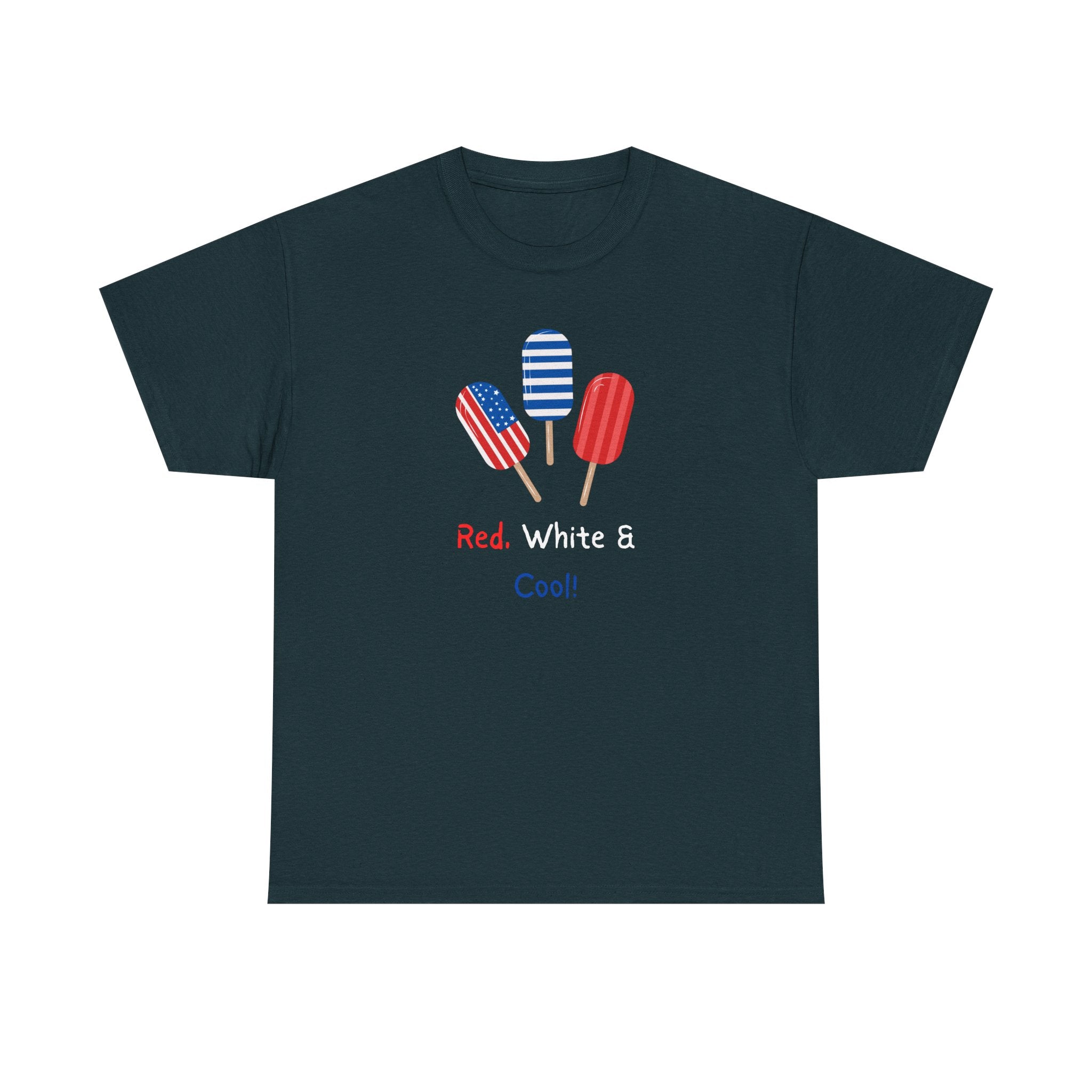 Patriotic Popsicle Tee – "Red, White & Cool" 4th of July T-Shirt
