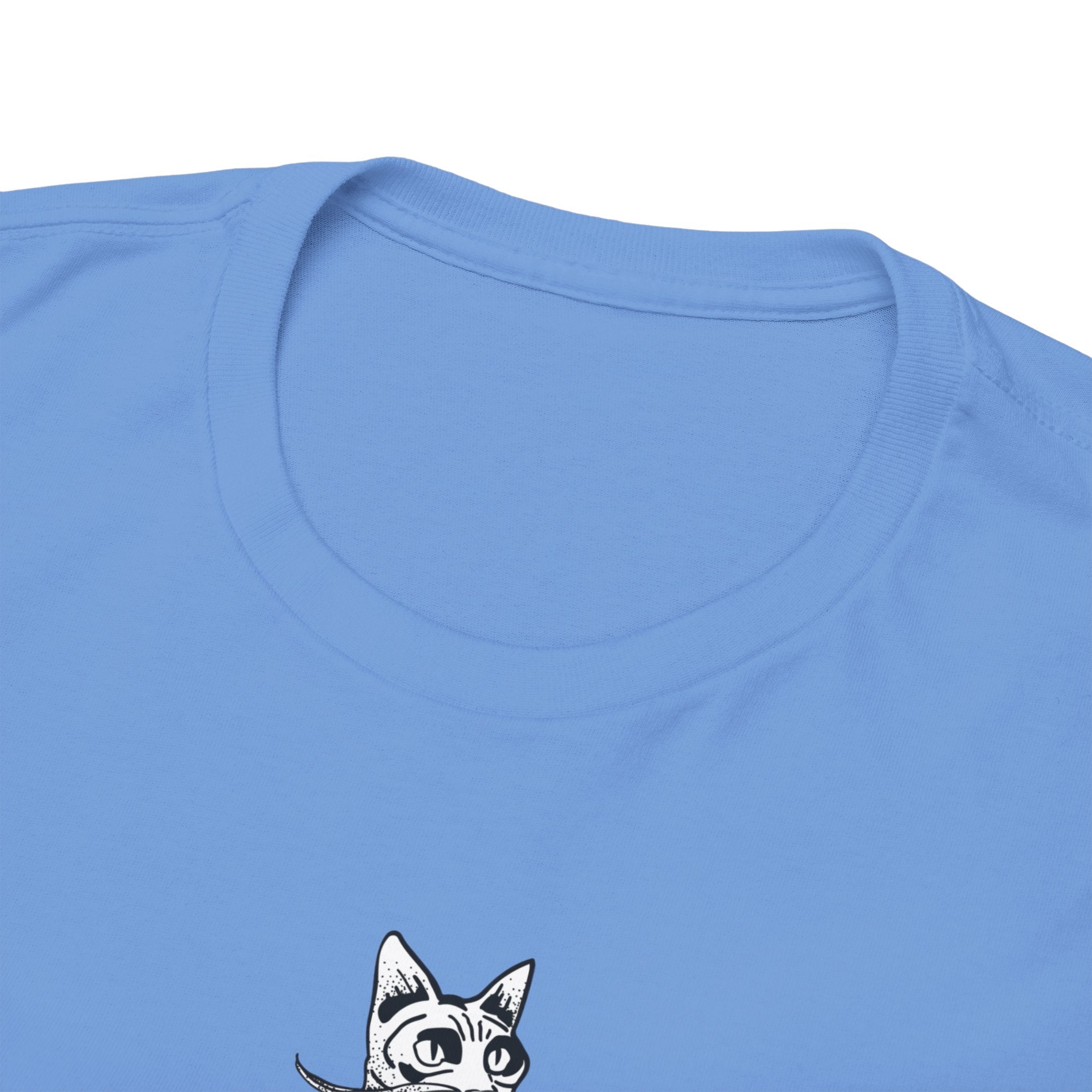 T-Shirt — 'Wine because adulting is so hard' Cat Wine Graphic Tee