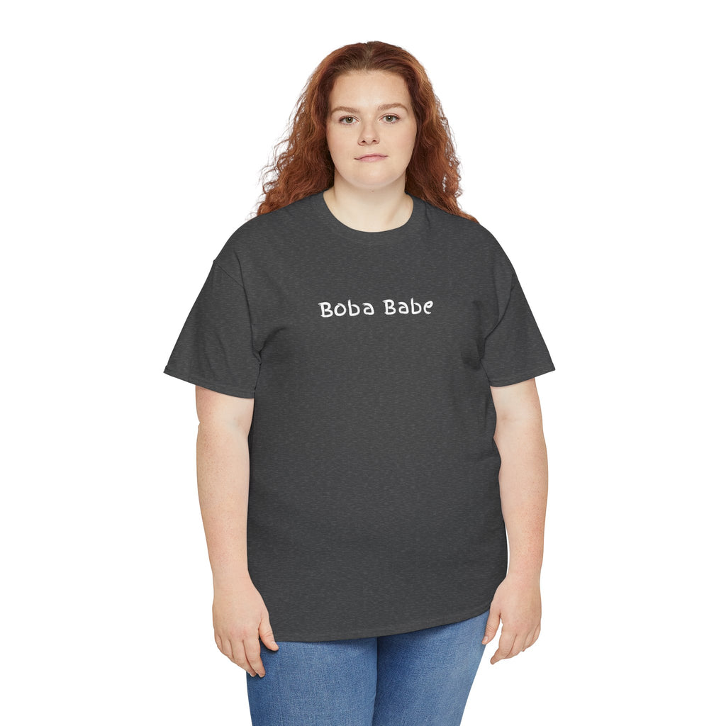 Boba Babe T-Shirt — Cute Bubble Tea Graphic Tee for Boba Lovers