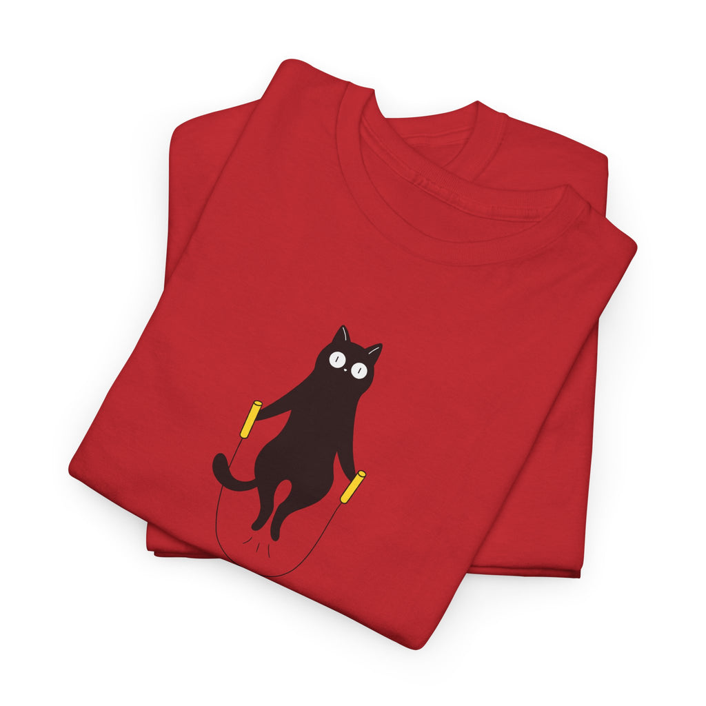 Cat Skipping These Problems Like Tee — Funny Cat Graphic T‑Shirt