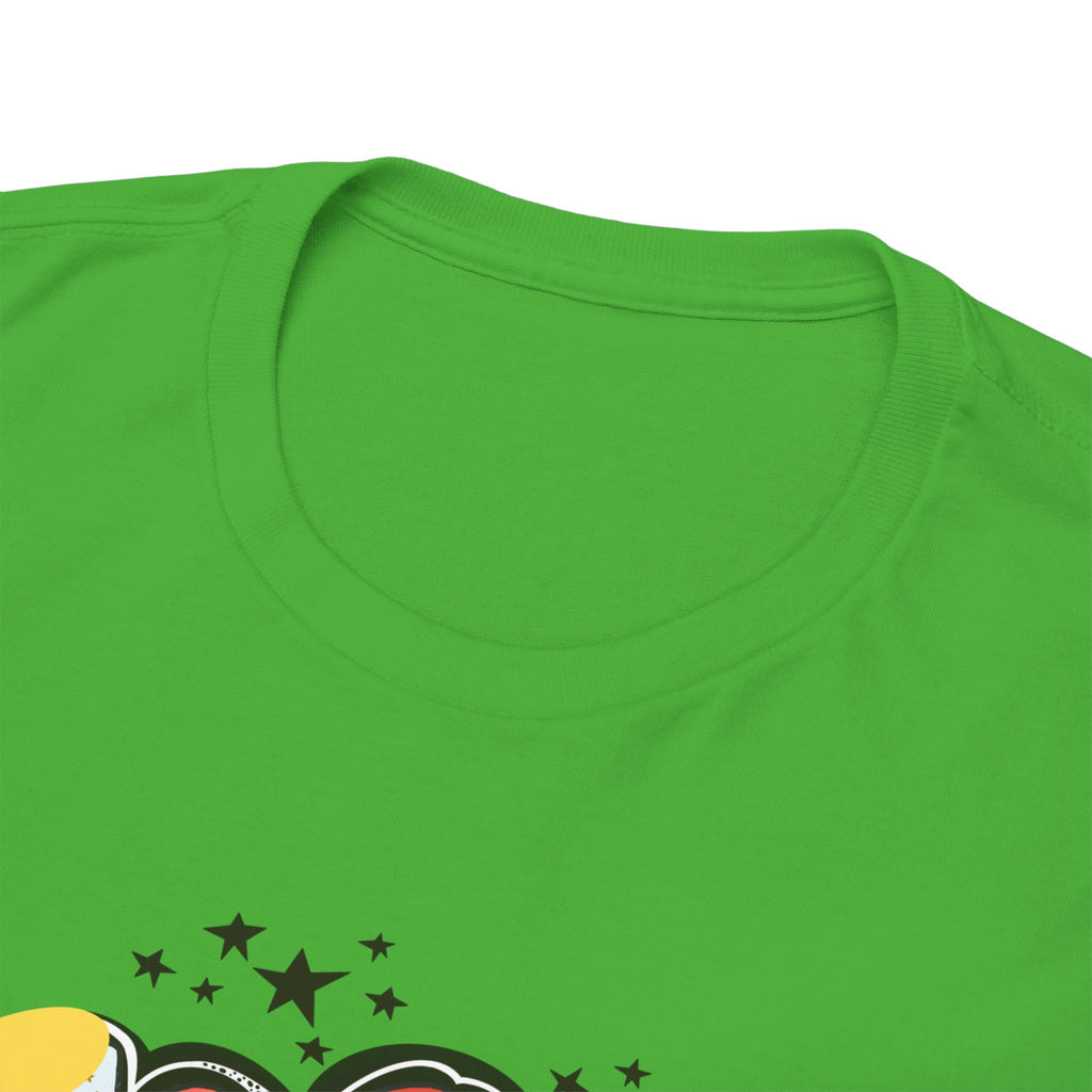 Love Heart Graphic Tee — Retro Doodle "LOVE" Design