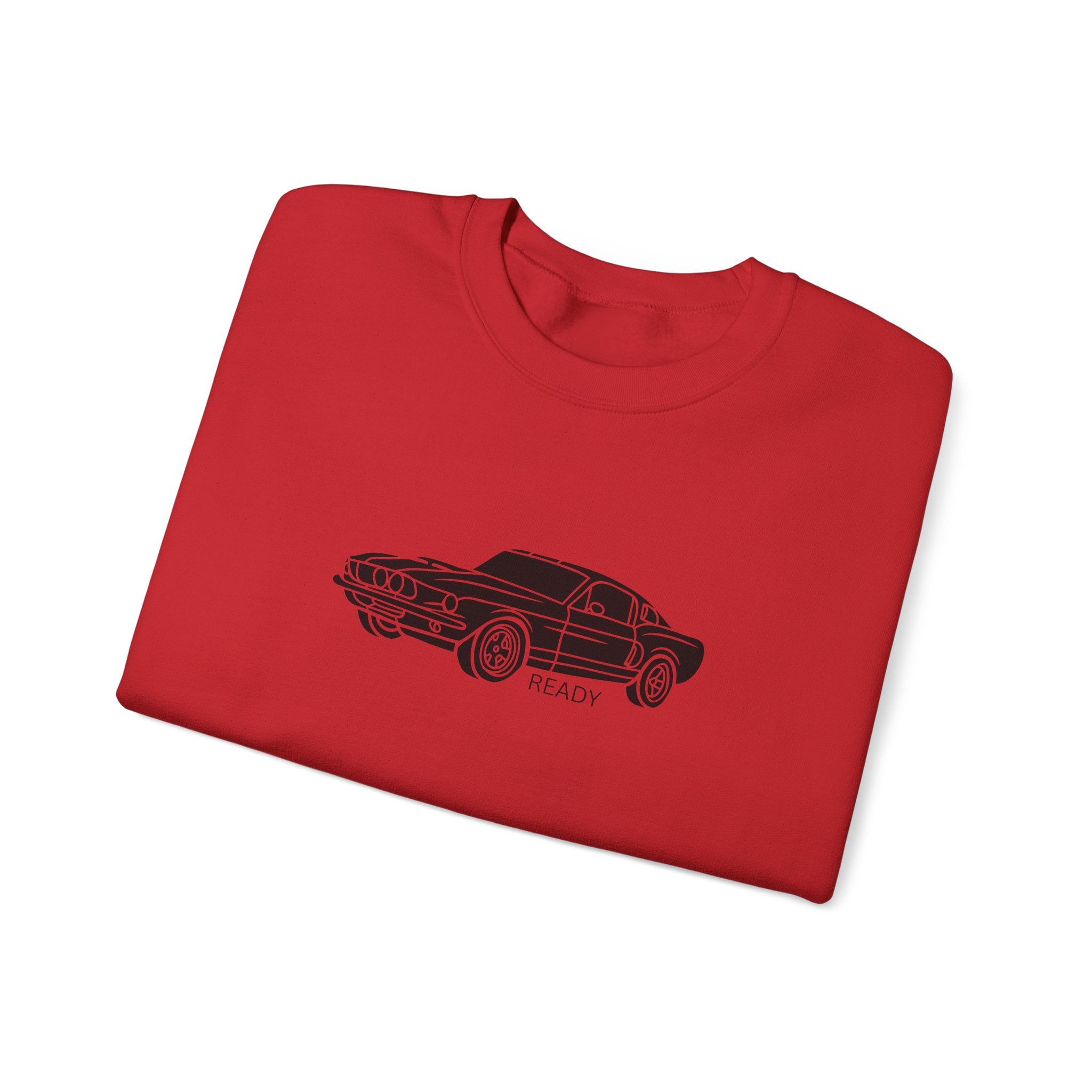 Classic Mustang Outline Crewneck Sweatshirt