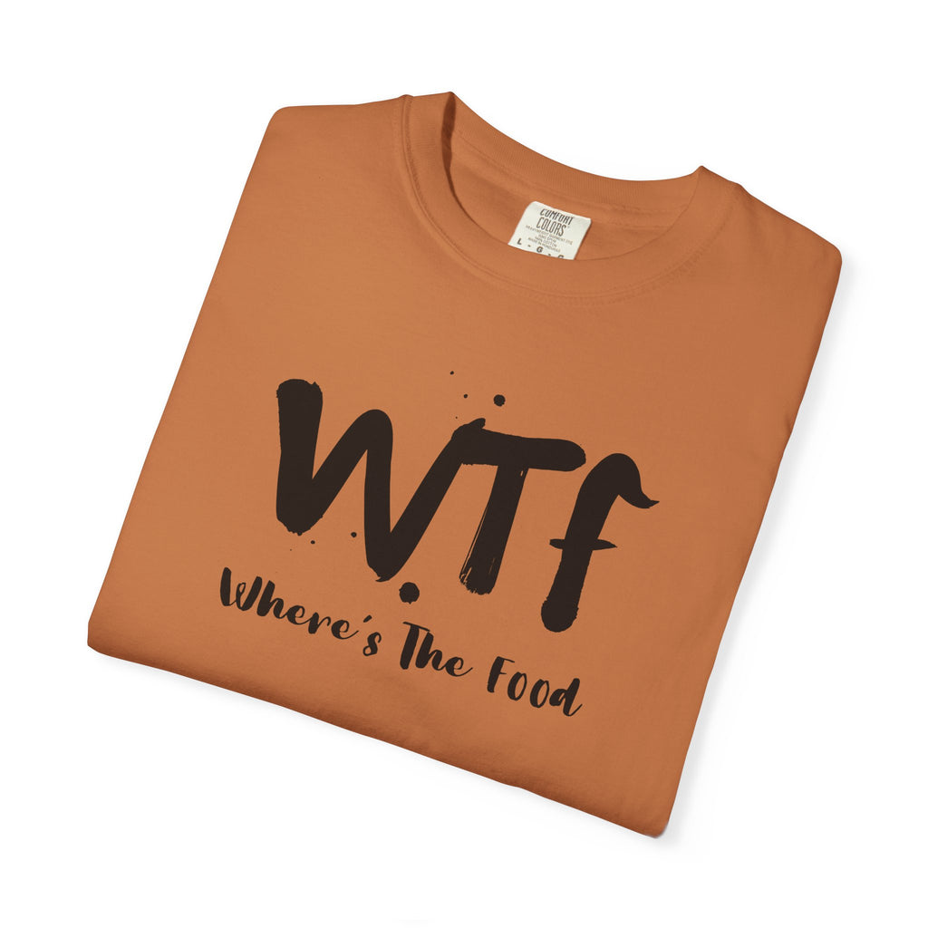 WTF "Where's The Food" Graphic T-Shirt