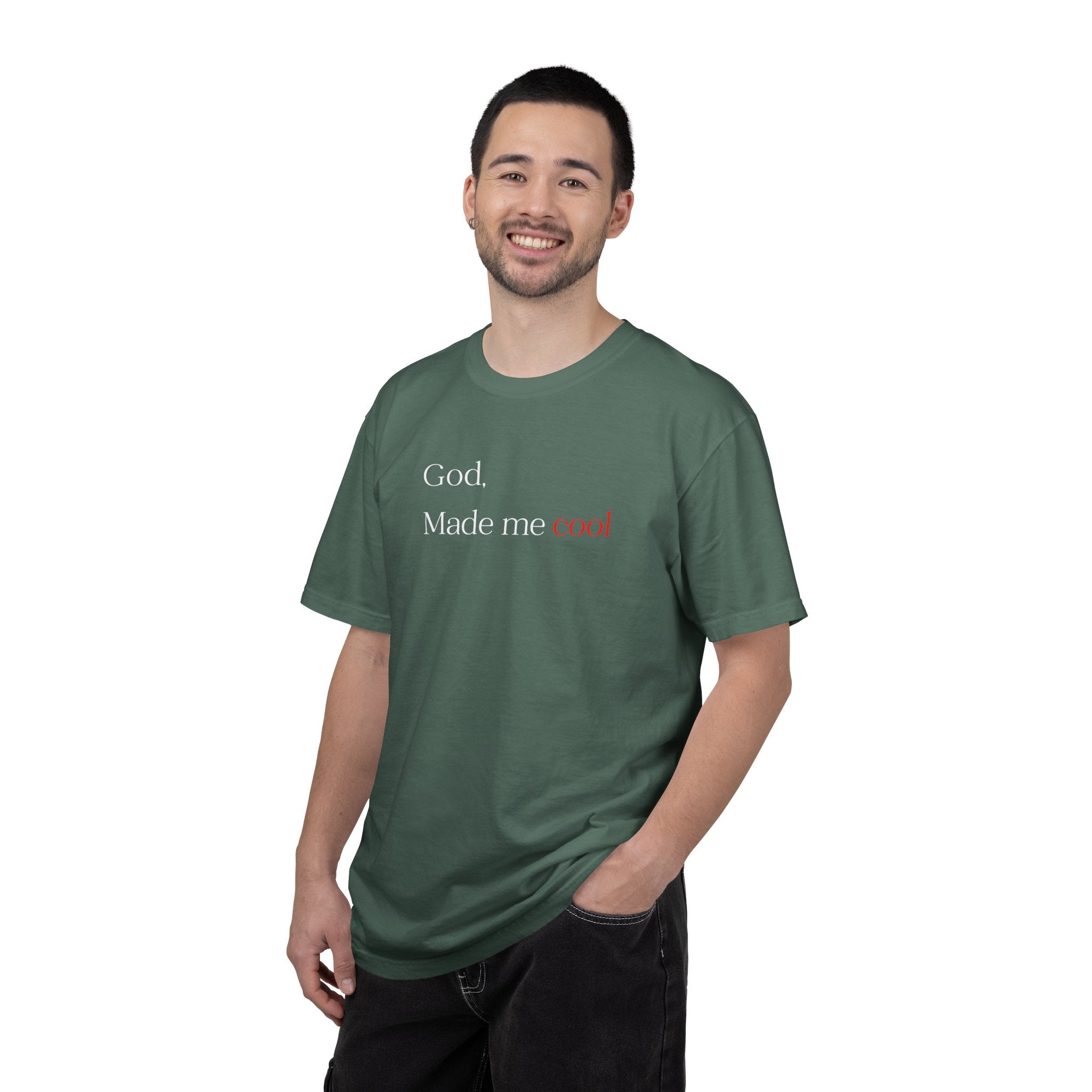 God Made Me Cool T-Shirt — Christian Inspirational Tee