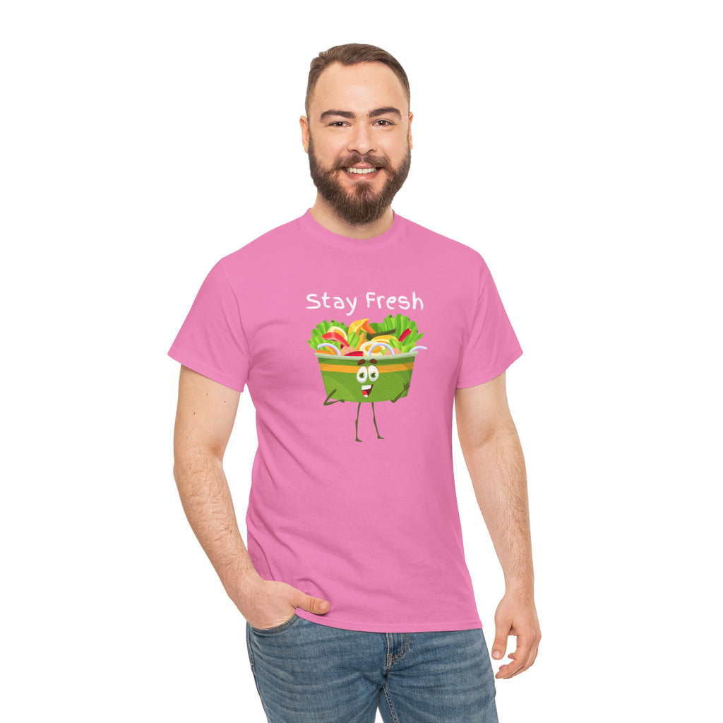 Stay Fresh Salad Tee – Cute Veggie Graphic T-Shirt