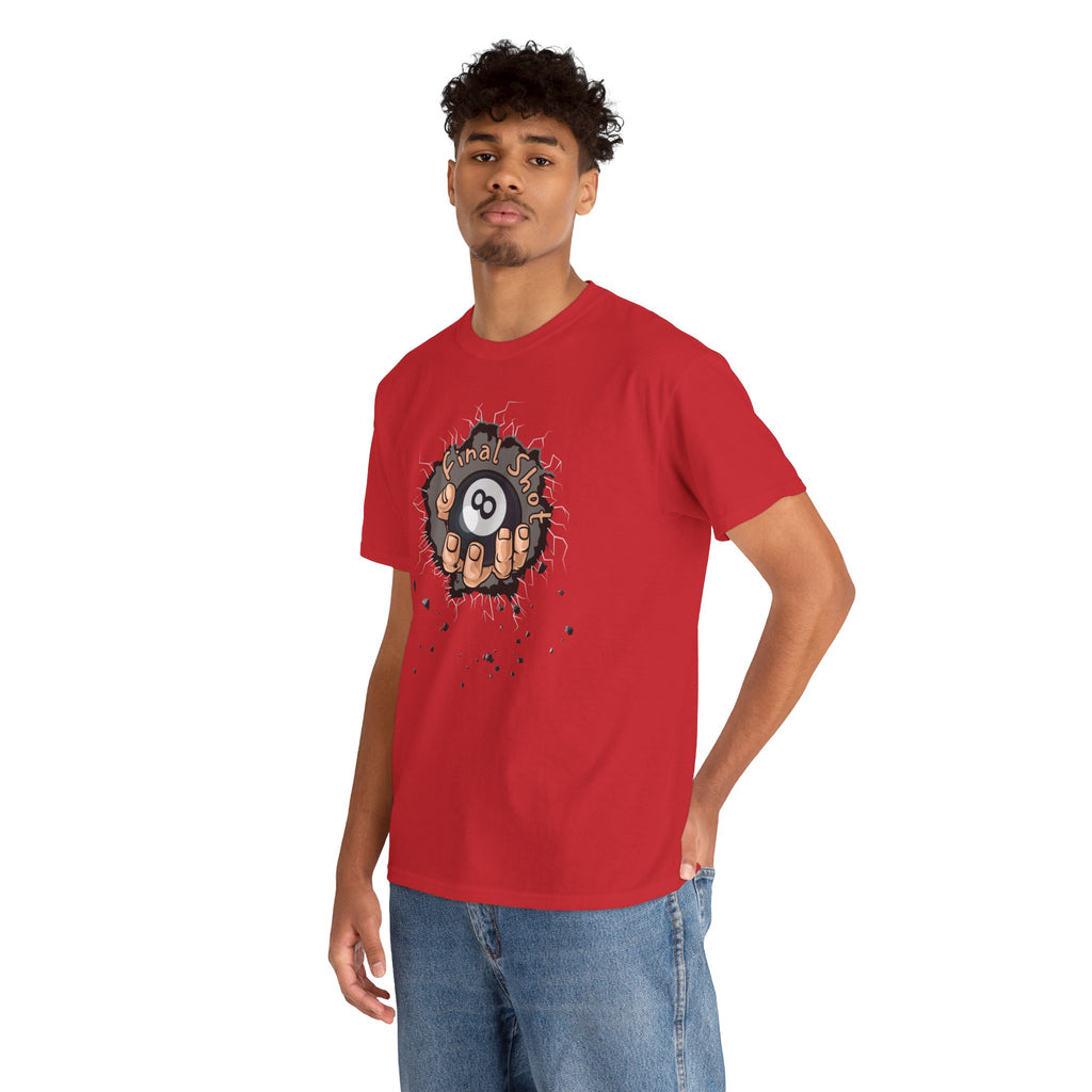 Eight Ball Pocket Tee — "Final Say" Billiards Graphic Shirt