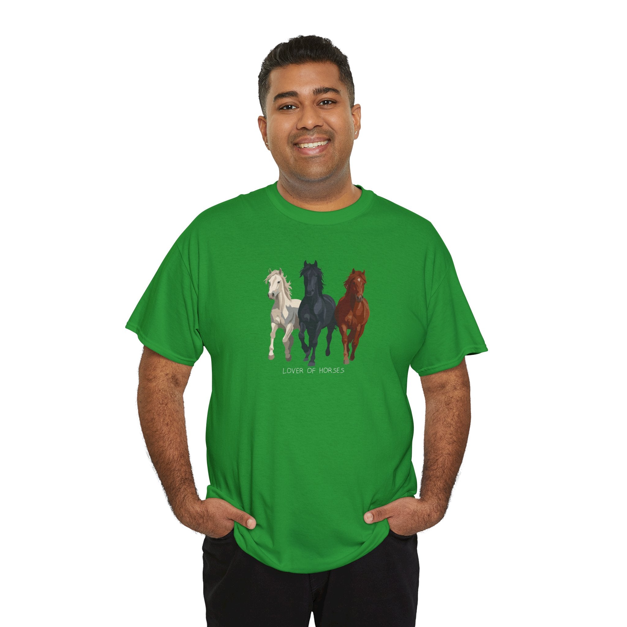 T-Shirt — Three Horses 'Love is Love' Pride Graphic Tee