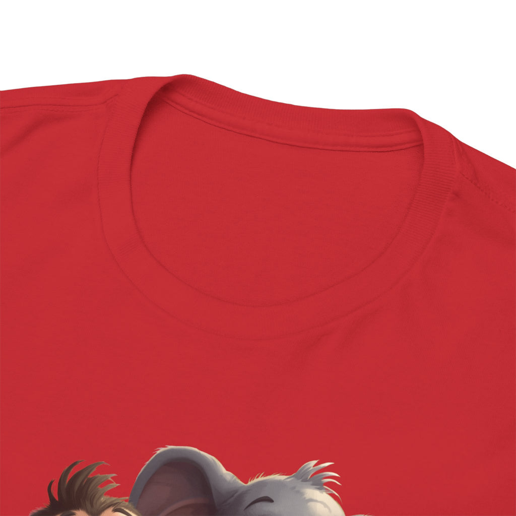 Monkey and Elephant 'Fair' Graphic Tee — Cute Animal Friendship T-Shirt