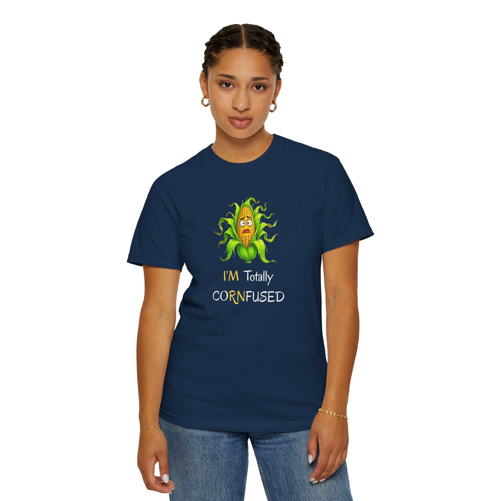 I'm Totally CORNfused Tee — Funny Corn Pun T-Shirt